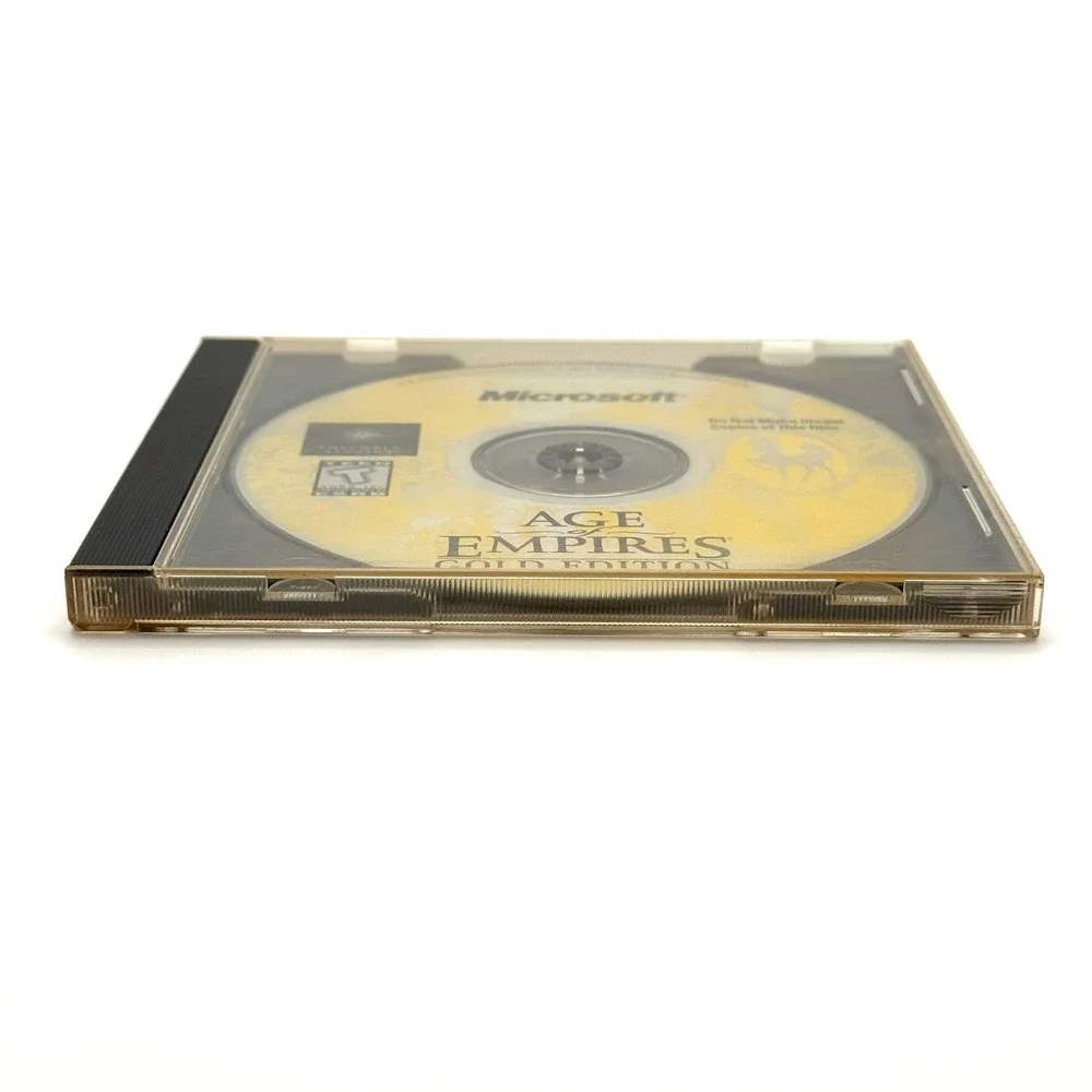 Age of Empires Gold Edition PC CD-ROM Game 1999 Microsoft Jewel Case